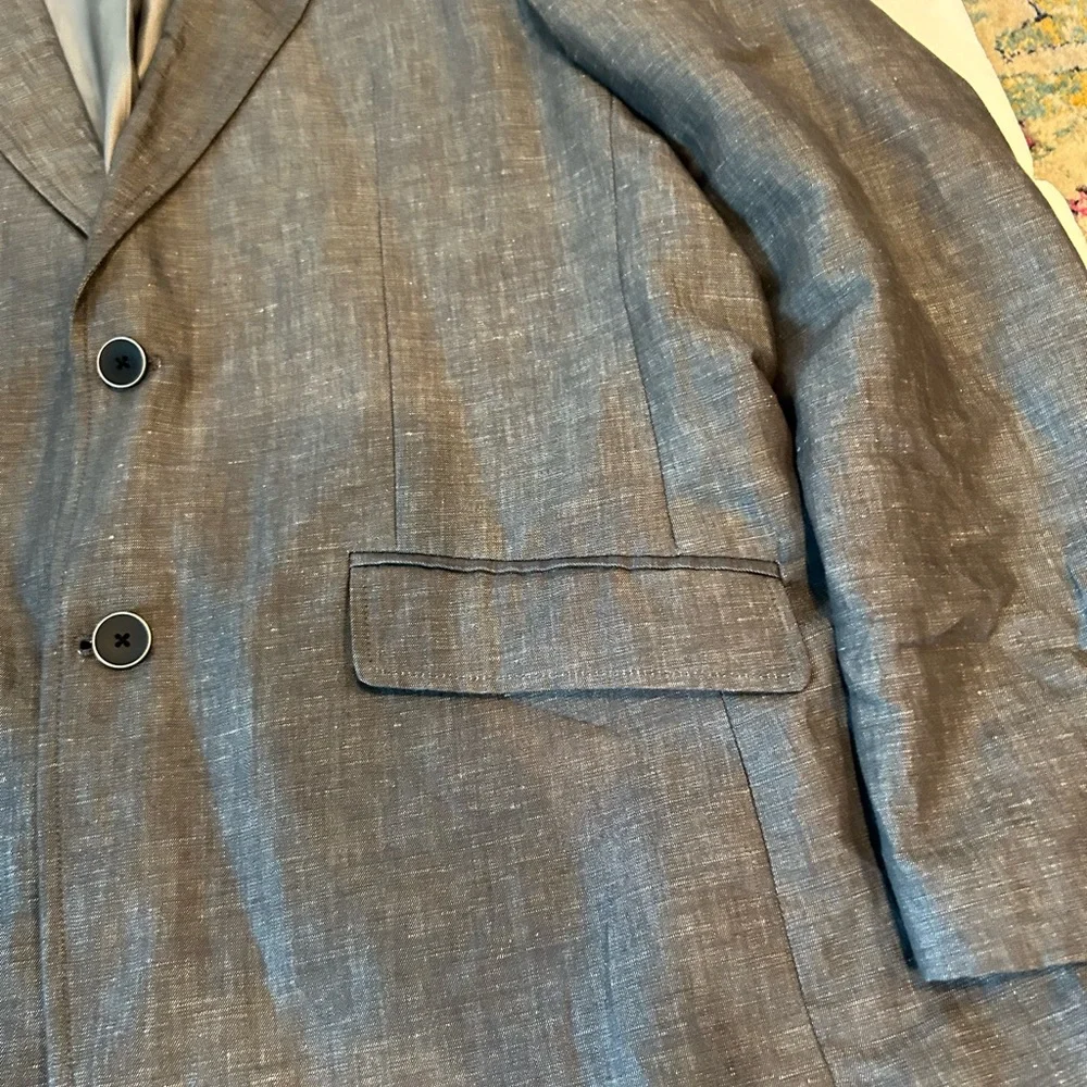 Pronto Uomo gray blazer suit jacket 2 button